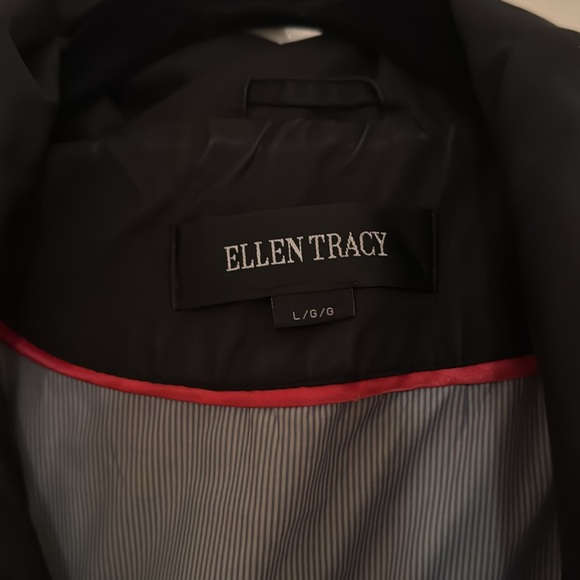 ***Ellen Tracy jacket large black gold buttons - Picture 2 of 8